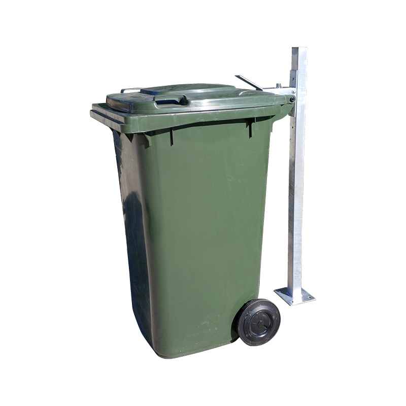 Wheelie Bin Modular Post Lock System Australia Area Safe