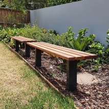 Woodville Bench - Merbau Hardwood