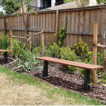 Woodville Bench - Merbau Hardwood