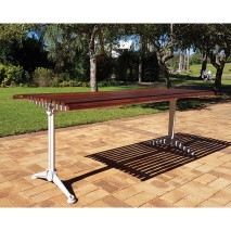 Madrid Table - Merbau Hardwood