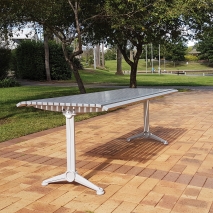 Madrid Table - Anodised Aluminium