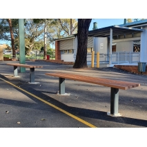 Woodville Bench - Merbau Hardwood