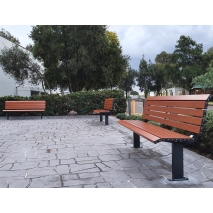 Barcelona DDA Seat - Western Red Cedar