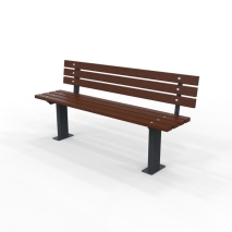 Woodville Seat - Merbau Hardwood