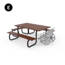 Liverpool Setting - 4-Sided Wheelchair Accessible (Option E)