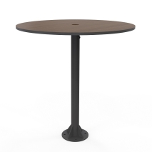 Orbit Table - Laminate Top with Umbrella Hole