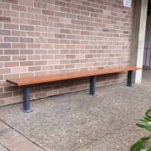 Woodville Bench - Bolt Down - Western Red Cedar