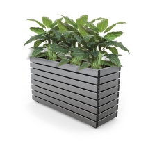 Barcelona Planter - Slimline Rectangular - Anodised Aluminium