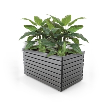 Barcelona Planter - Large Rectangular - Anodised Aluminium