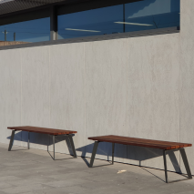 Vienna Bench - Merbau Hardwood